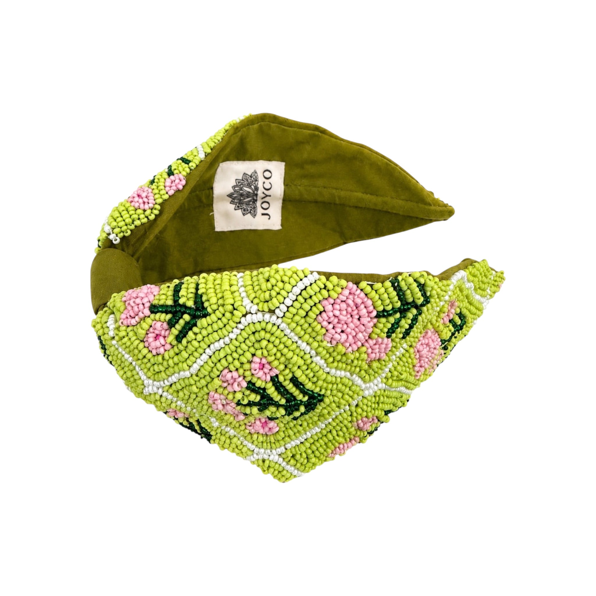 Verdant Muse Embroidered Women Headband – Image 3 | JOYCO