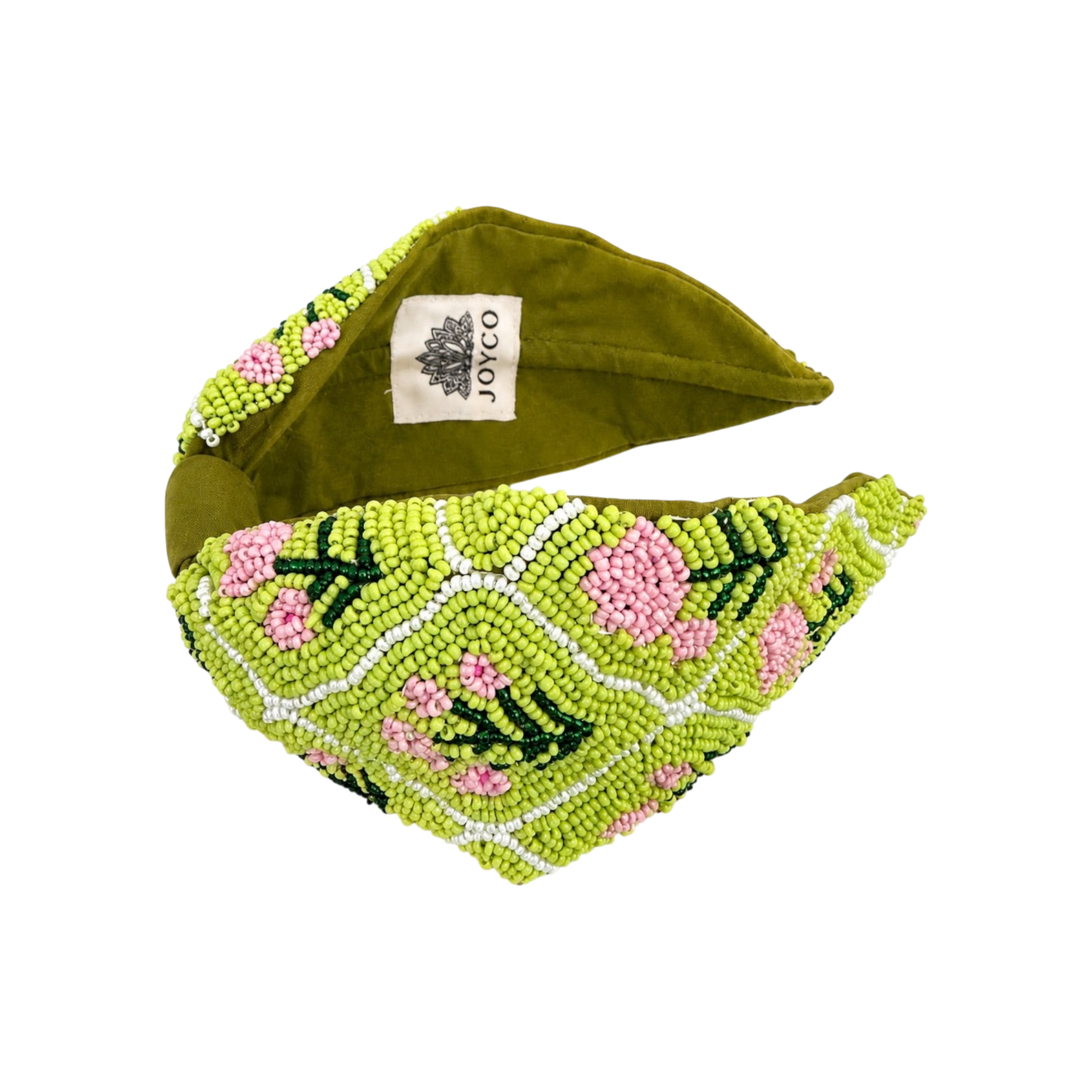Verdant Muse Embroidered Women Headband – Image 3 | JOYCO