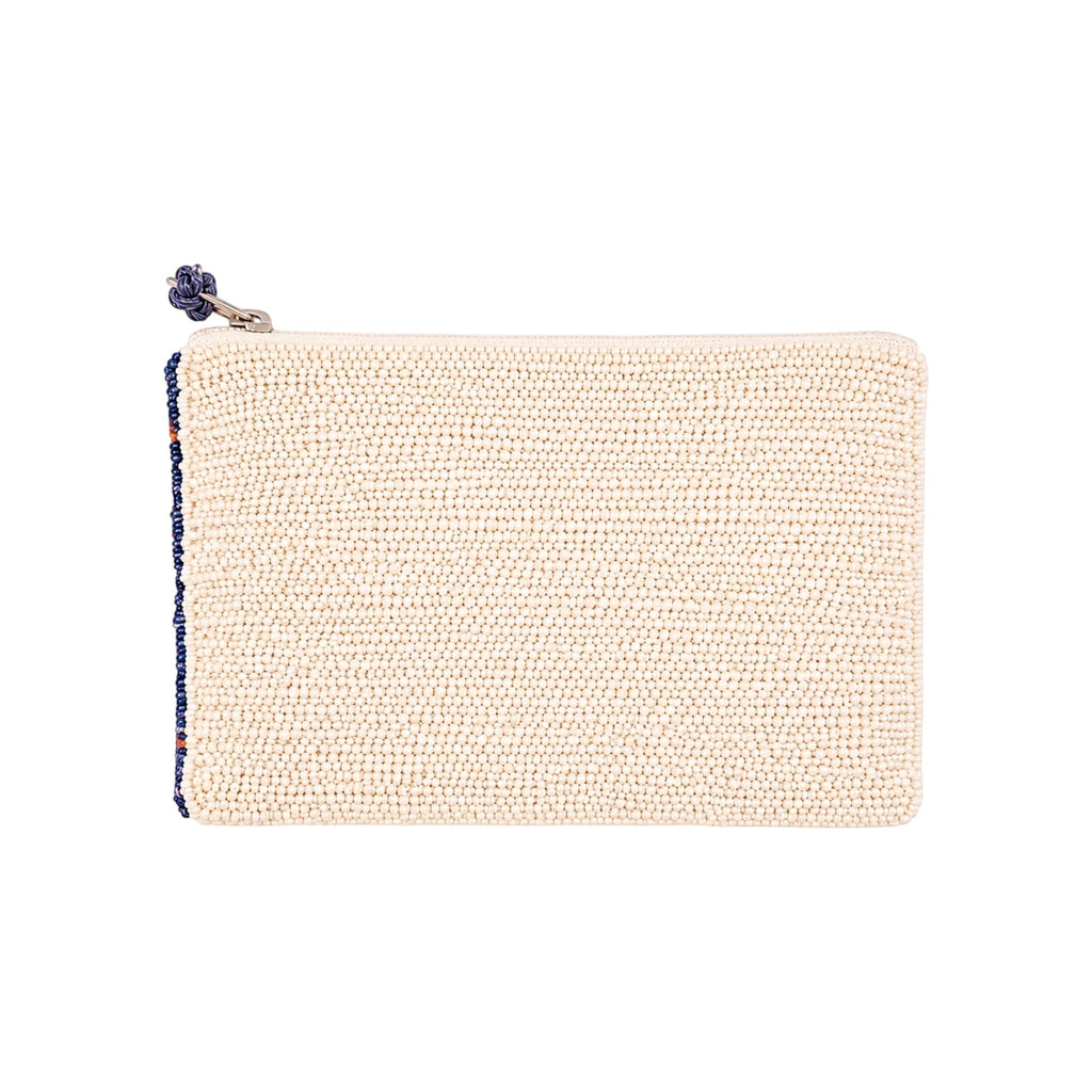 Golden Azure Embroidered Pouch – Image 3 | JOYCO