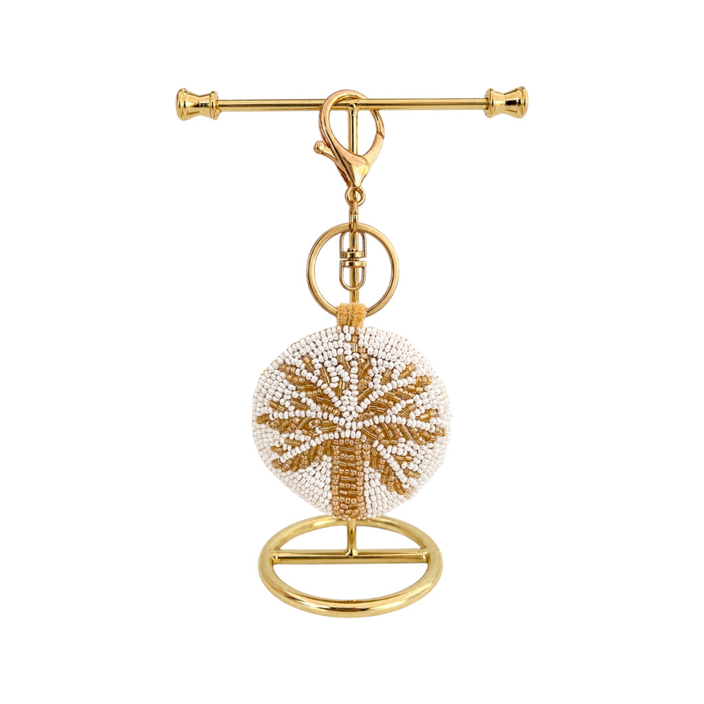 Palm Glow Embroidered Keychain – Image 2 | JOYCO