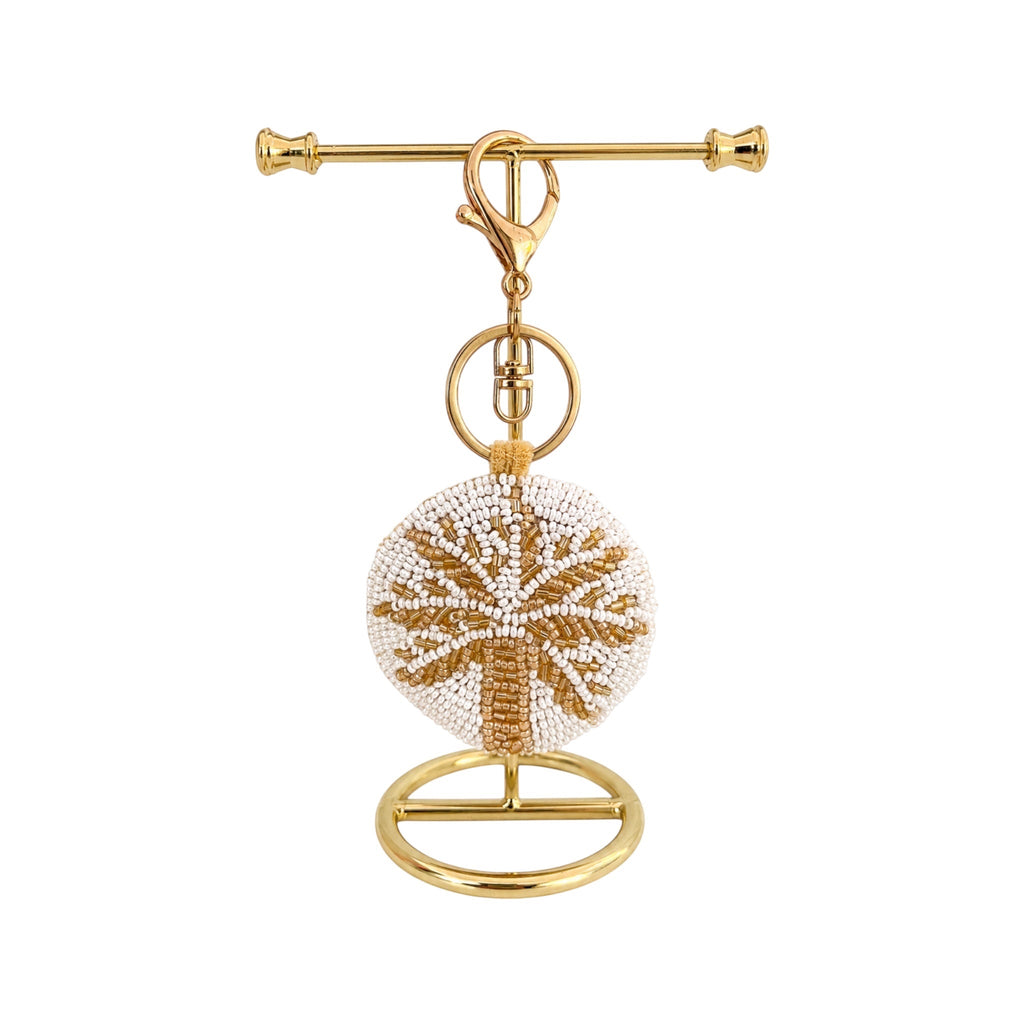 Palm Glow Embroidered Keychain – Image 2 | JOYCO