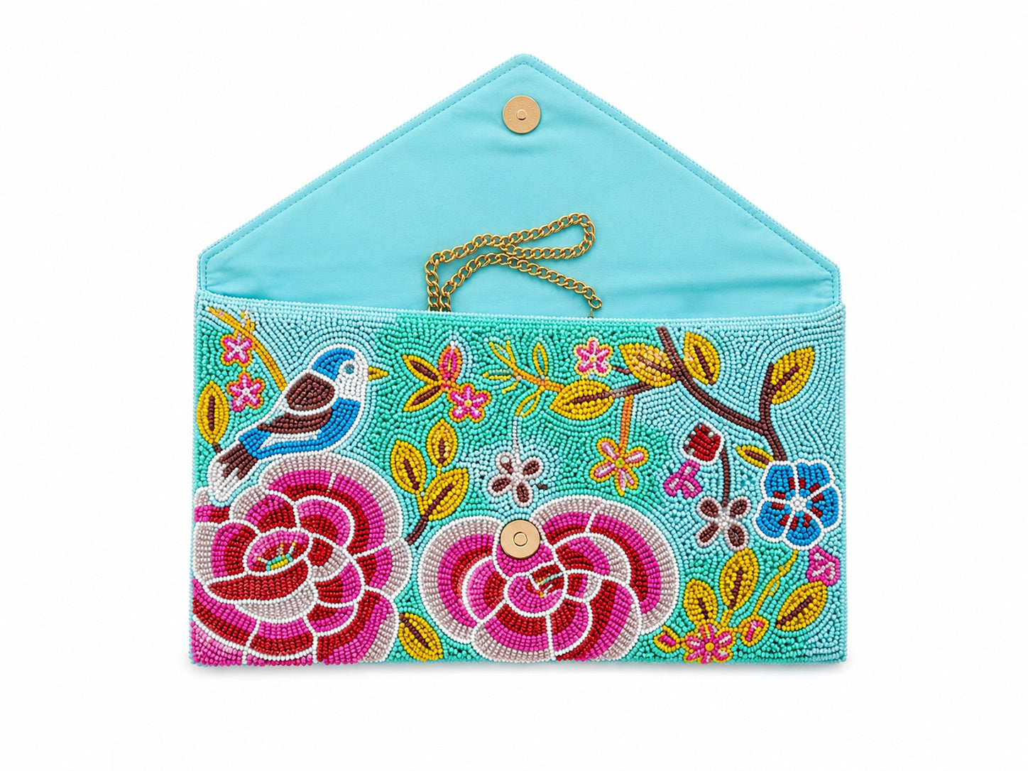 Paloma Embroidered Clutch