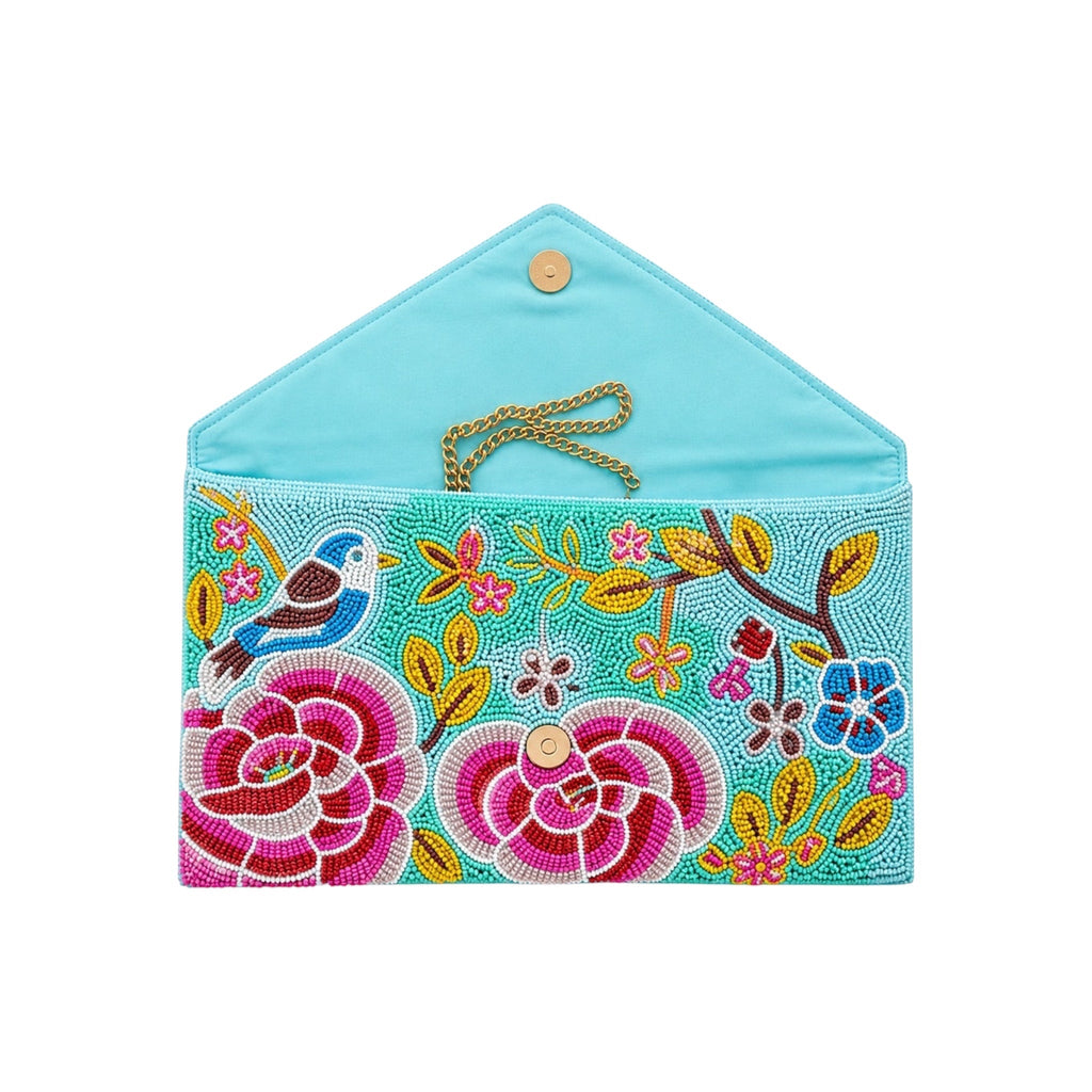 Paloma Embroidered Clutch – Image 3 | JOYCO