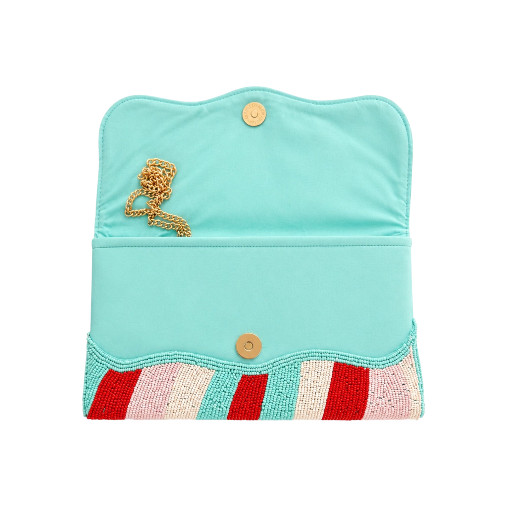 Rainbow Embroidered Clutch – Image 3 | JOYCO