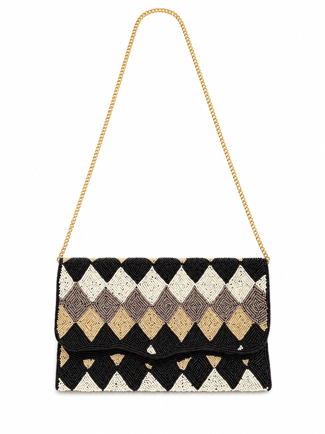 Aurora Embroidered Clutch