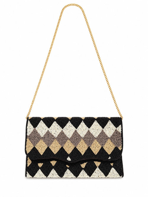 Aurora Embroidered Clutch