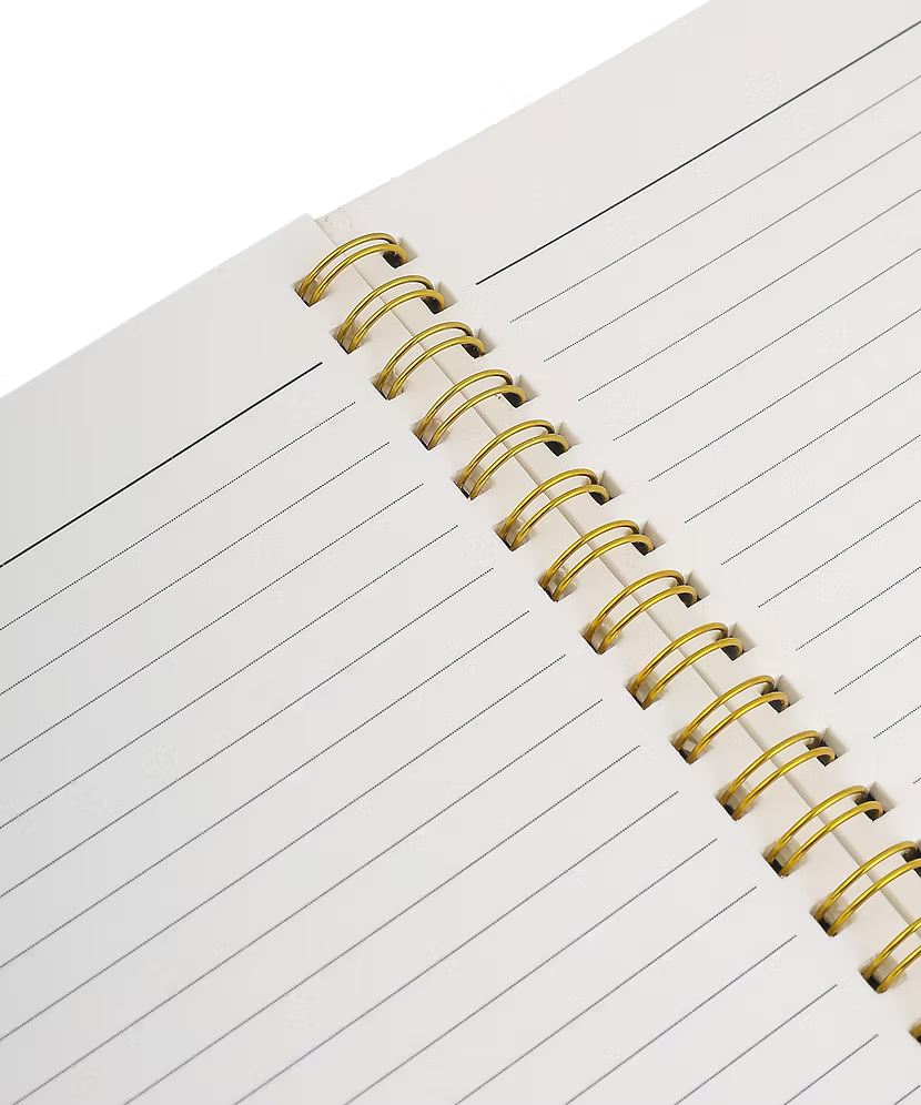 Star Blue Embroidery Notebook