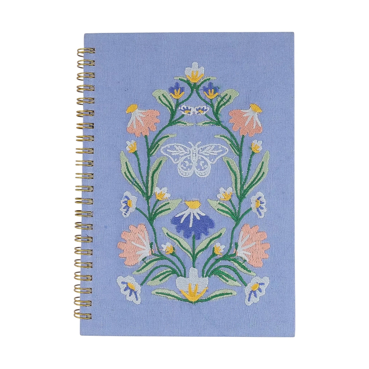 Butterfly Embroidery Notebook – Front View | JOYCO