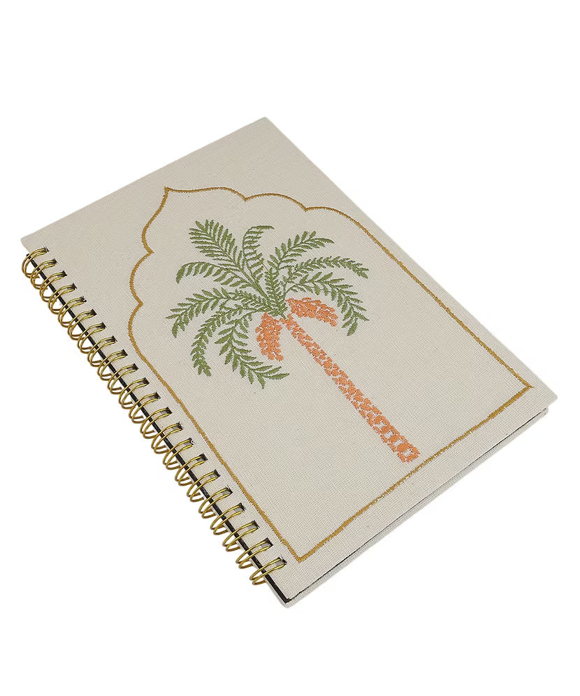 Palm Embroidery Notebook