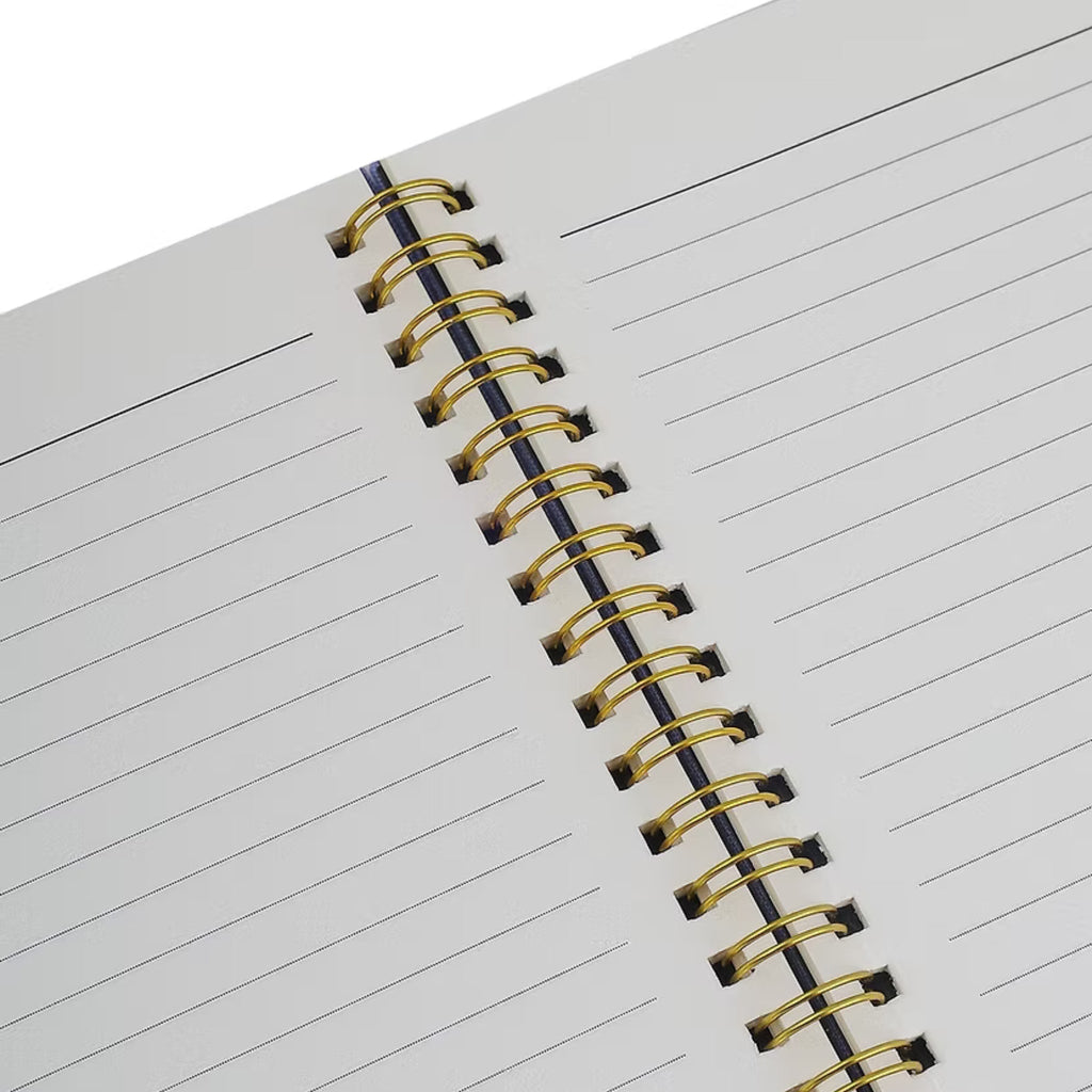 Blue Floral Embroidery Notebook – Image 4 | JOYCO