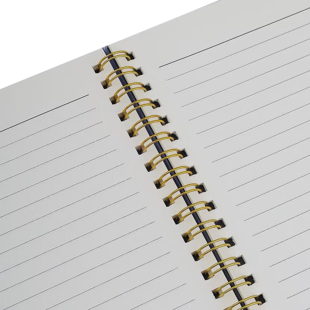 Blue Floral Embroidery Notebook – Image 4 | JOYCO