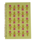 Heart Floral Embroidery Notebook