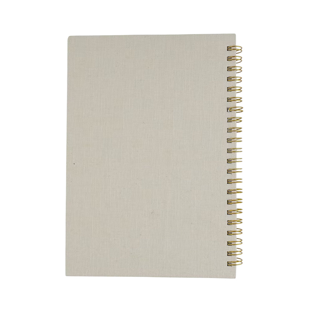 Star Beige Embroidery Notebook – Image 3 | JOYCO