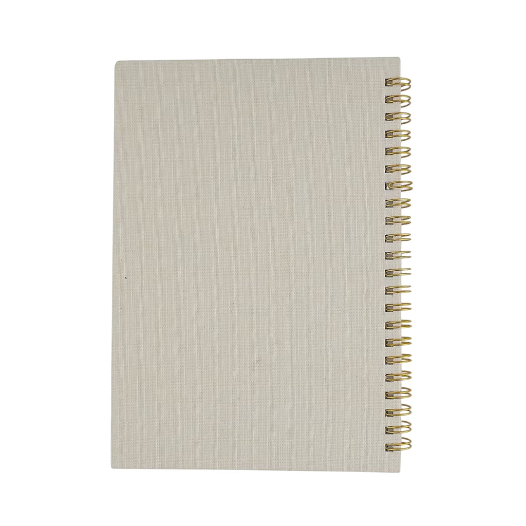 Star Beige Embroidery Notebook – Image 3 | JOYCO