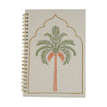 Palm Embroidery Notebook – Front View | JOYCO