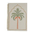 Palm Embroidery Notebook – Front View | JOYCO