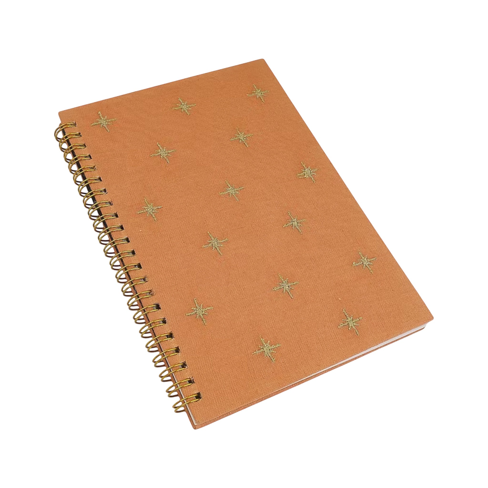 Star Orange Embroidery Notebook – Image 2 | JOYCO