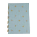 Star Blue Embroidery Notebook – Front View | JOYCO