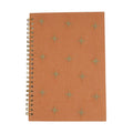 Star Orange Embroidery Notebook – Front View | JOYCO
