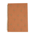 Star Orange Embroidery Notebook – Front View | JOYCO