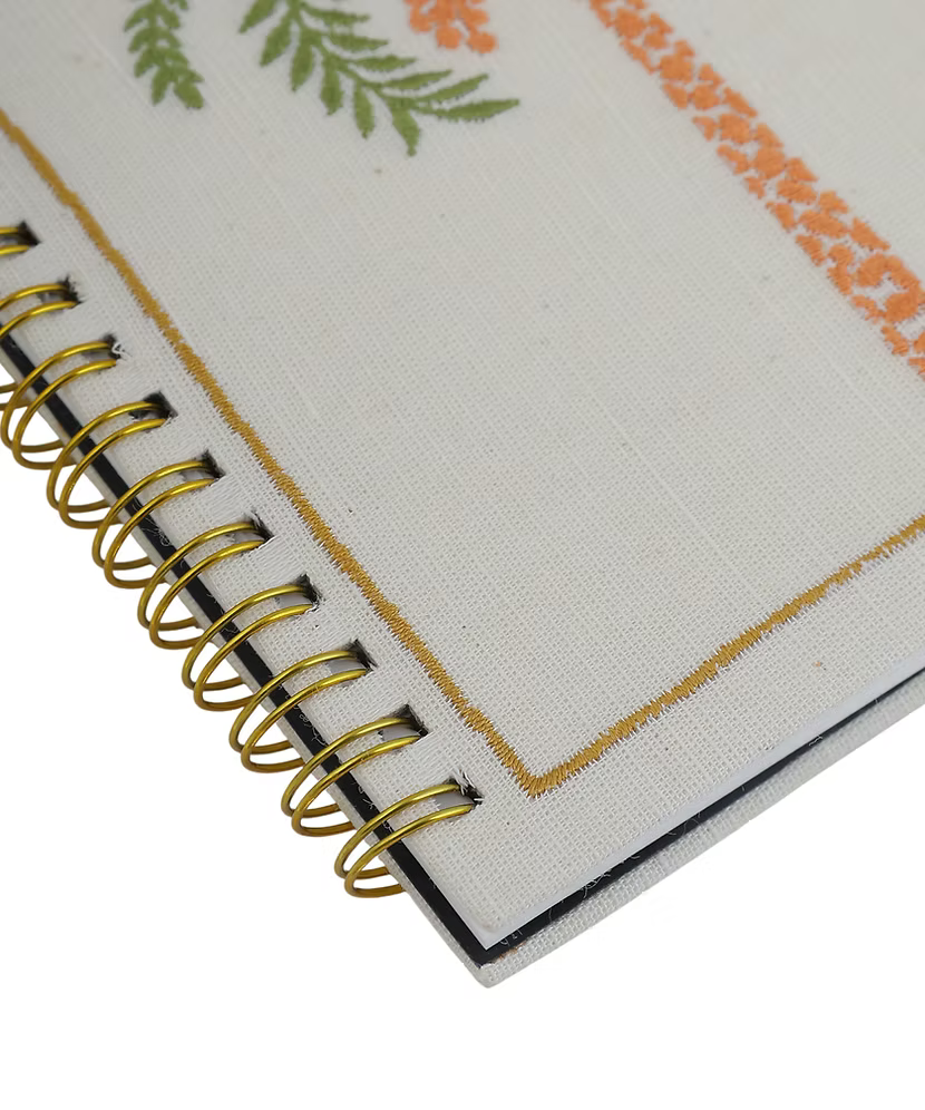 Palm Embroidery Notebook
