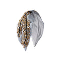 Gale Embroidered Women Headband – Front View | JOYCO
