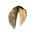 Annabel Green Embroidered Women Headband | JOYCO Handmade Women Headband