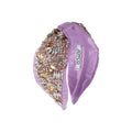 Nora Embroidered Women Headband – Front View | JOYCO