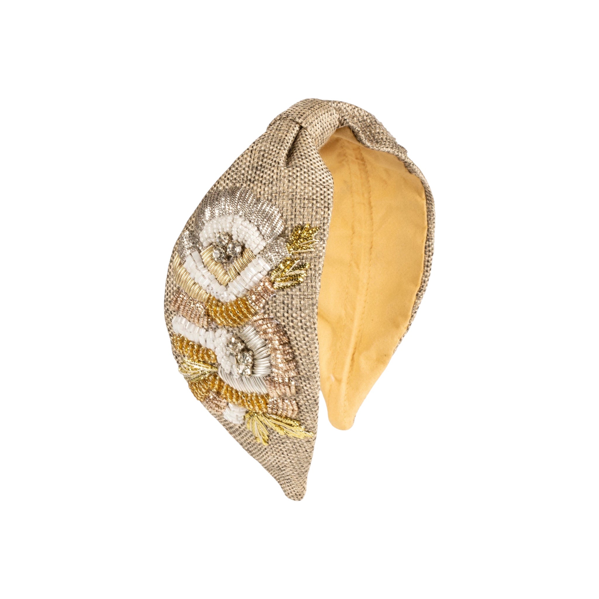Loretta Special Embroidered Women Headband – Front View | JOYCO