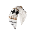 Simone White Embroidered Women Headband | JOYCO Handmade Women Headband