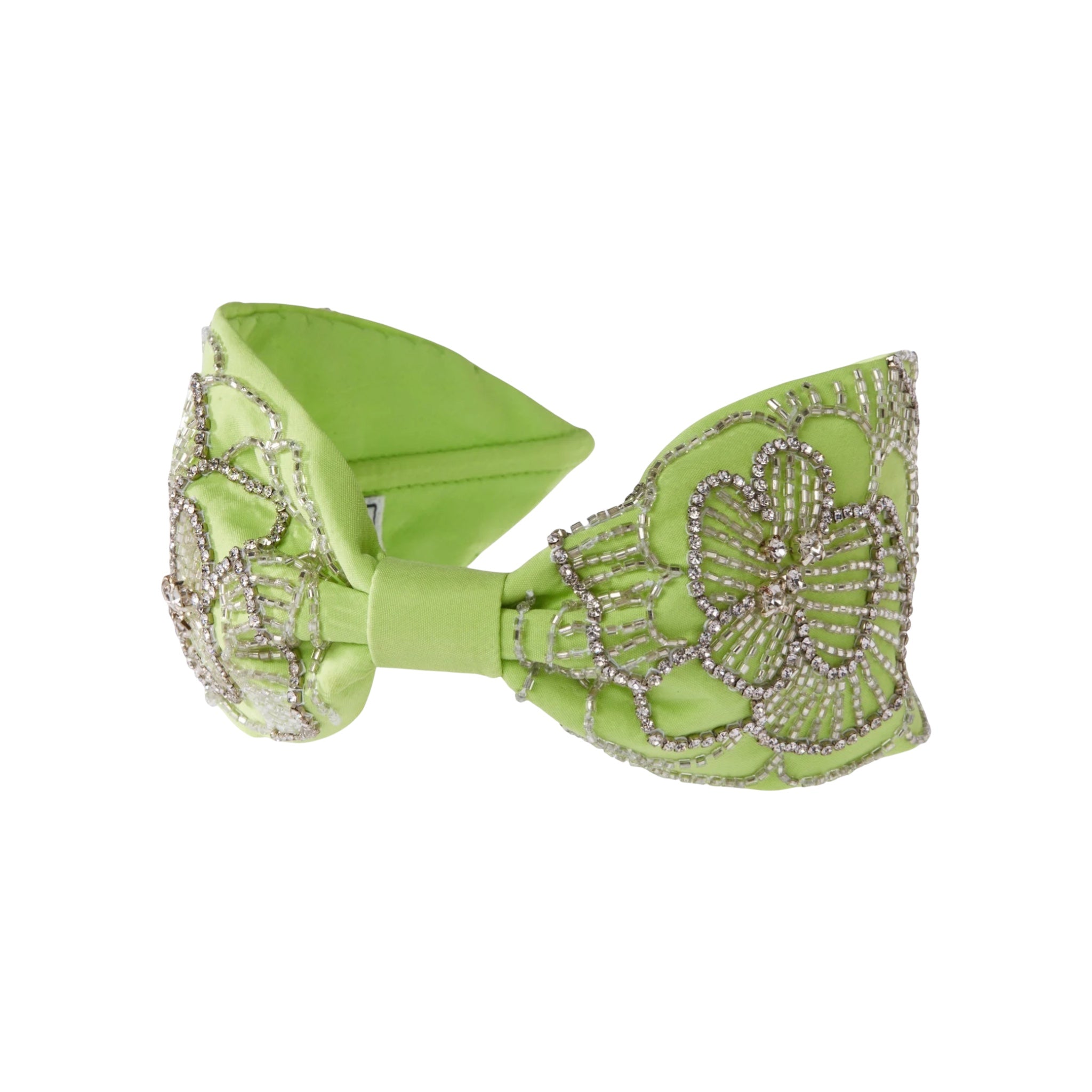 Marla Embroidered Green Women Headband – Image 2 | JOYCO