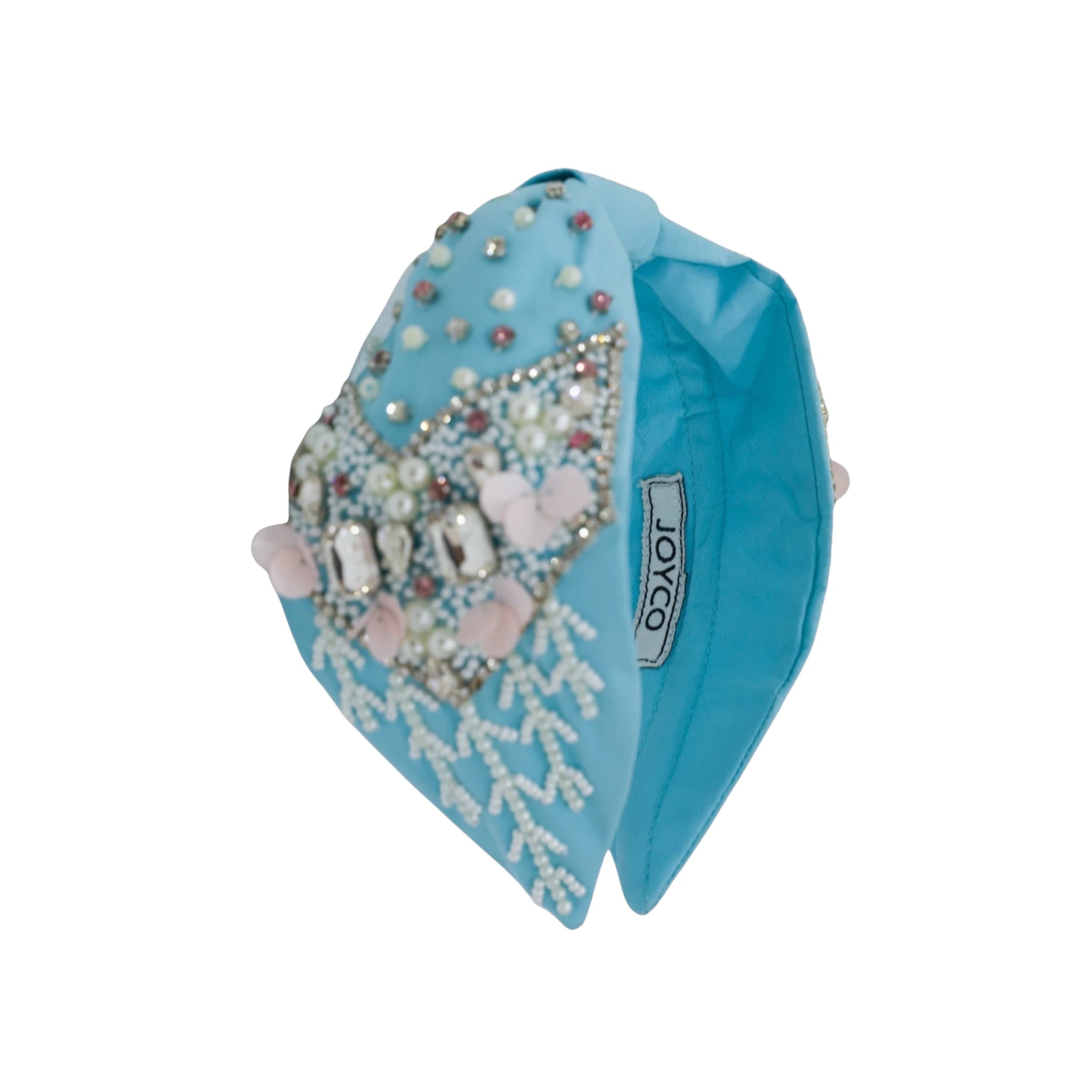 Kate Embroidered Women Headband – Front View | JOYCO