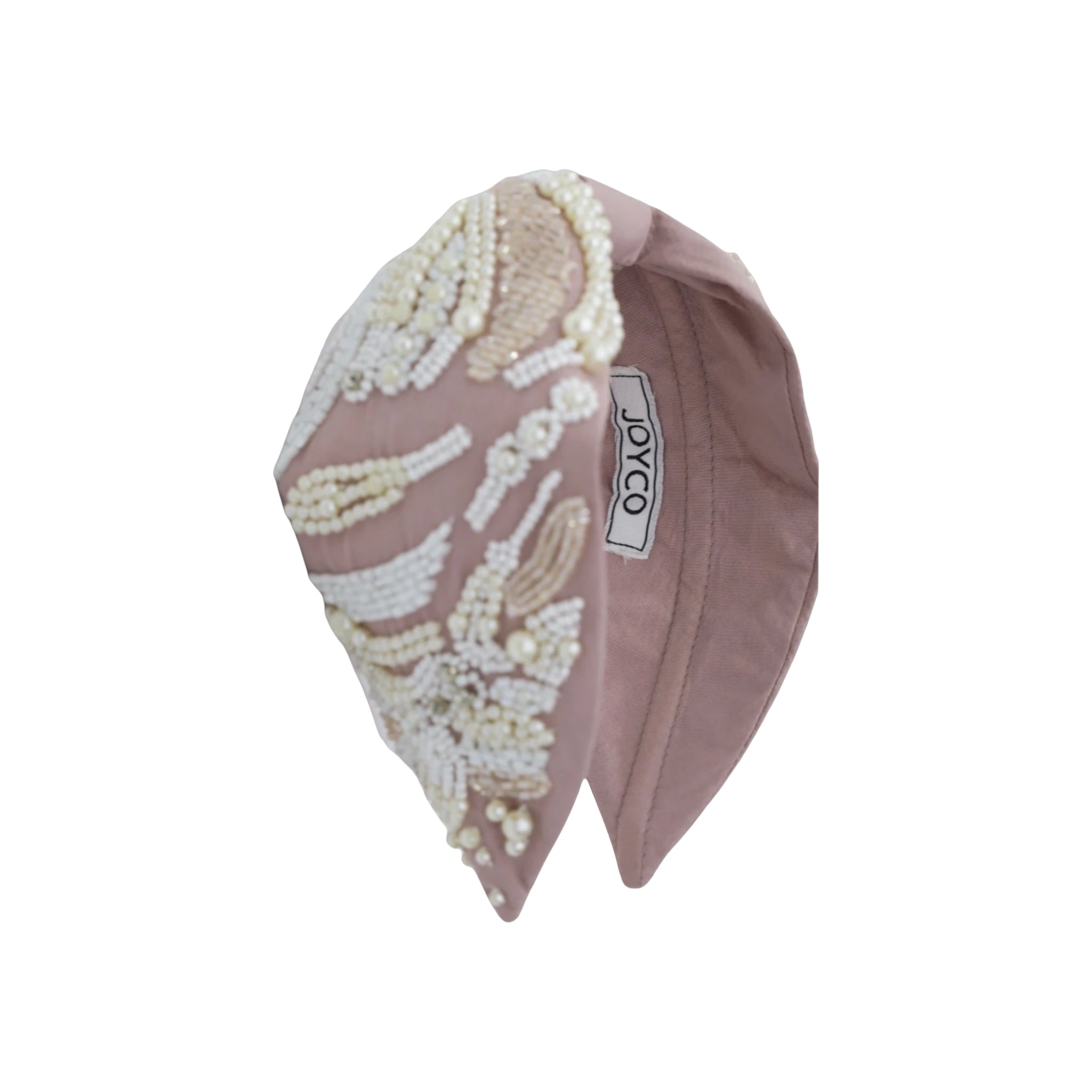 Frieda Embroidered Women Headband – Front View | JOYCO