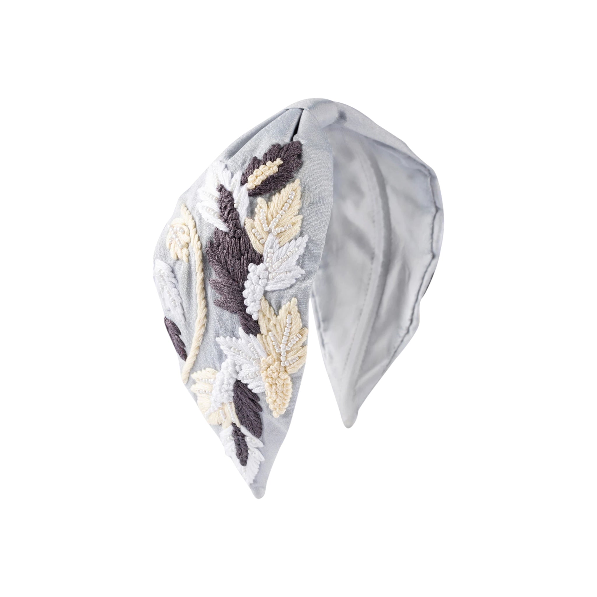 Milan Embroidered Women Headband – Front View | JOYCO