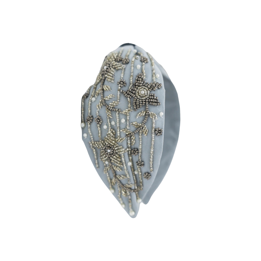Lene Embroidered Women Headband – Front View | JOYCO