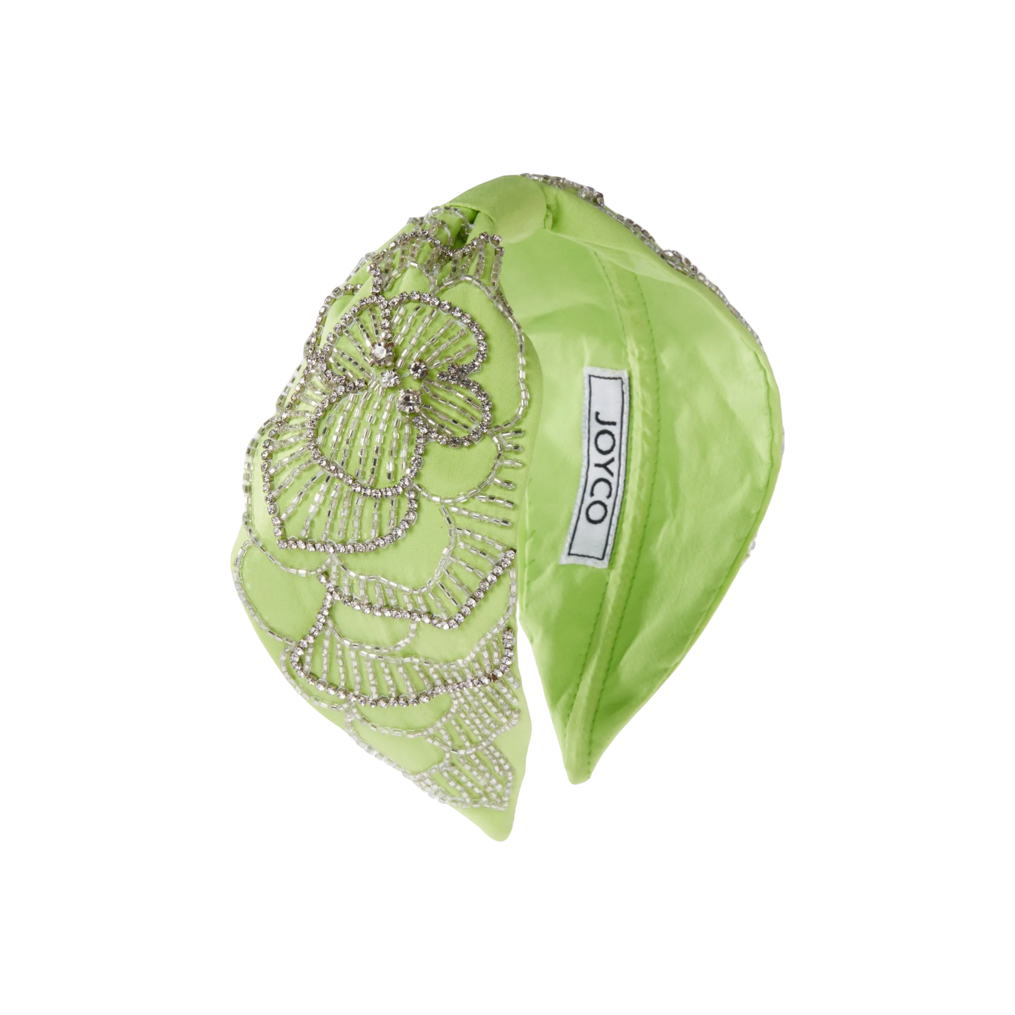 Marla Embroidered Green Women Headband | JOYCO Handmade Women Headband