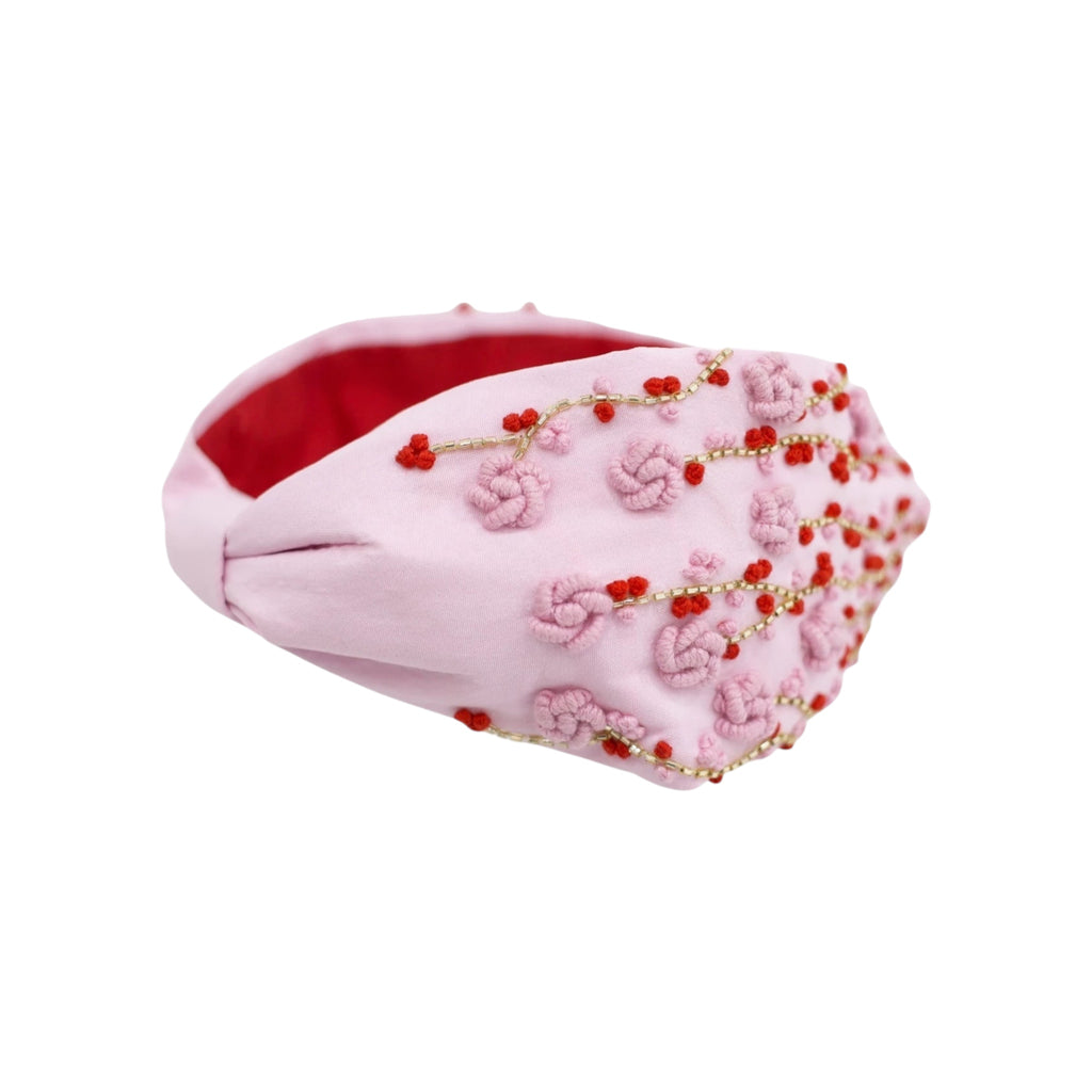 Blume Embroidered Women Headband – Image 2 | JOYCO