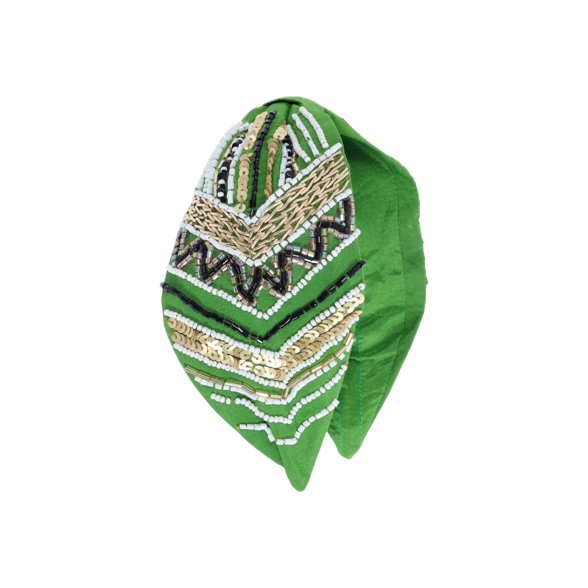 Martina Embroidered Women Headband – Front View | JOYCO