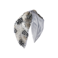 Becca Silver Embroidered Women Headband | JOYCO Handmade Women Headband