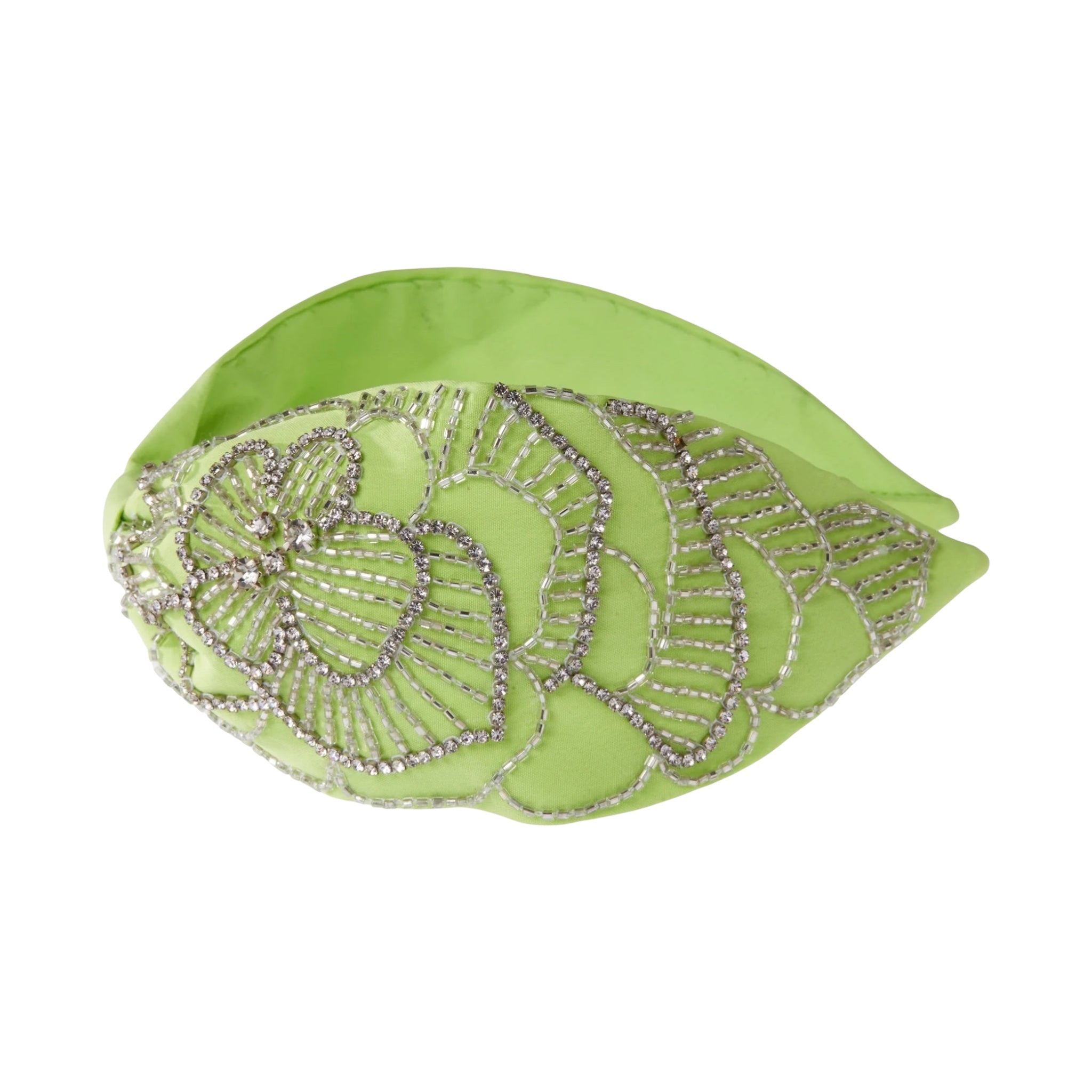 Marla Embroidered Green Women Headband – Image 3 | JOYCO