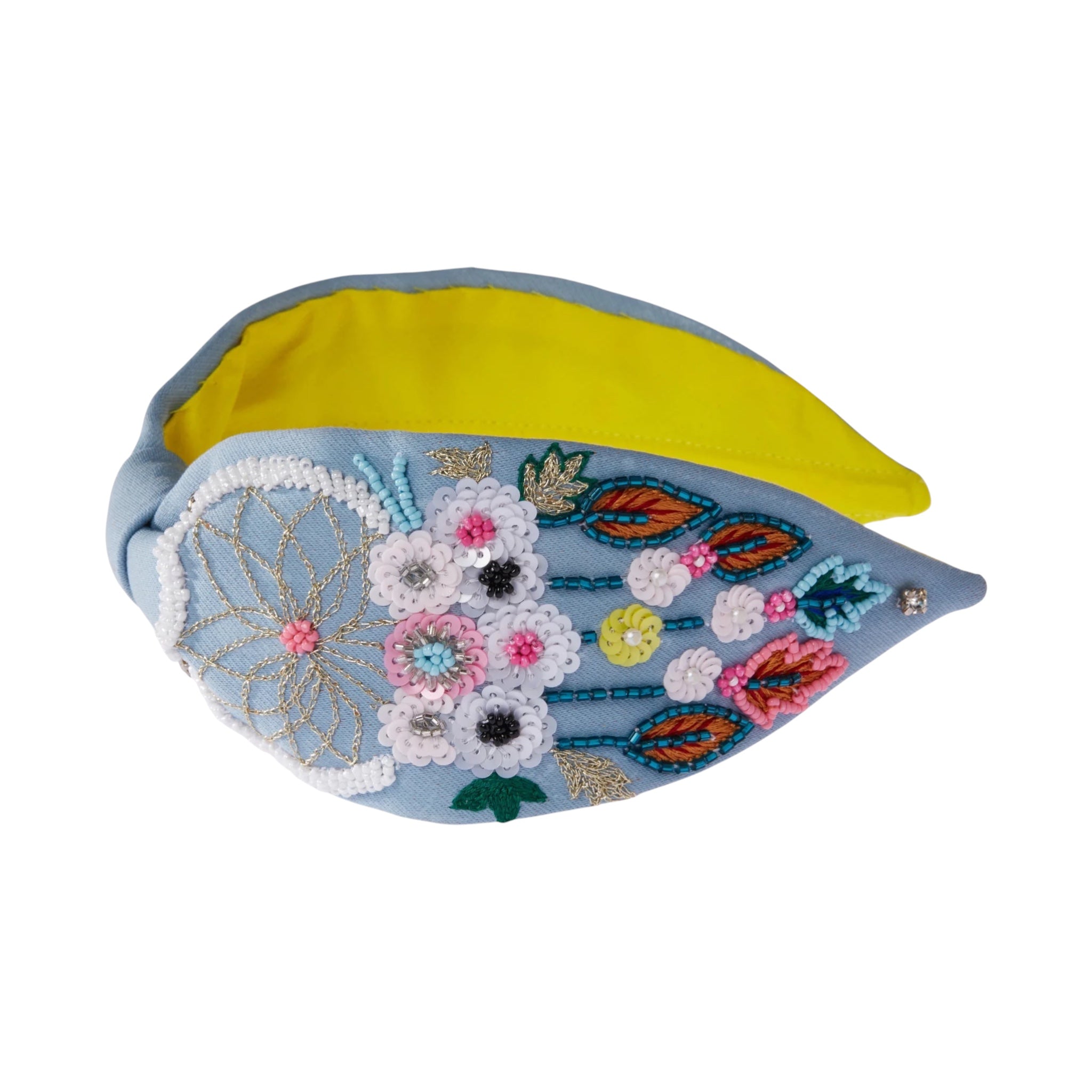 Zenda Embroidered Women Headband – Image 3 | JOYCO