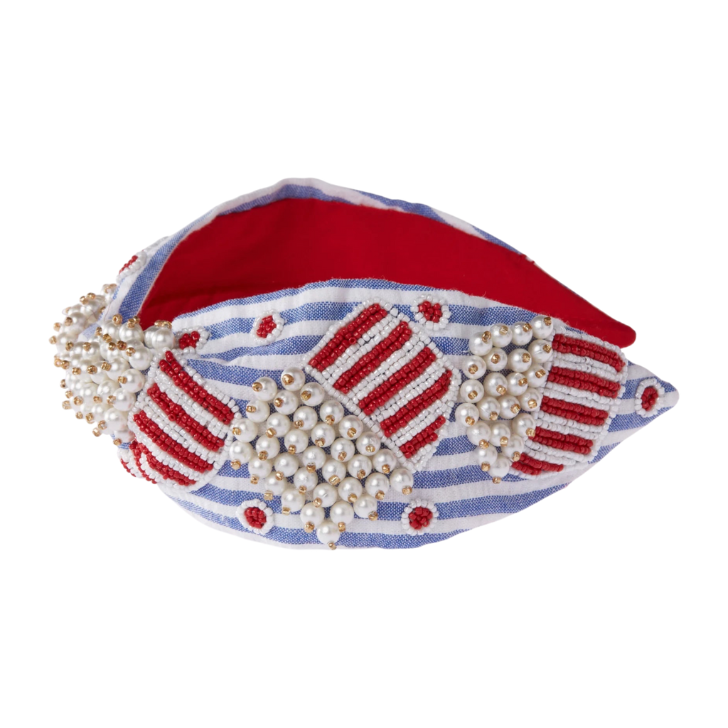 Popcorn Embroidered Women Headband
