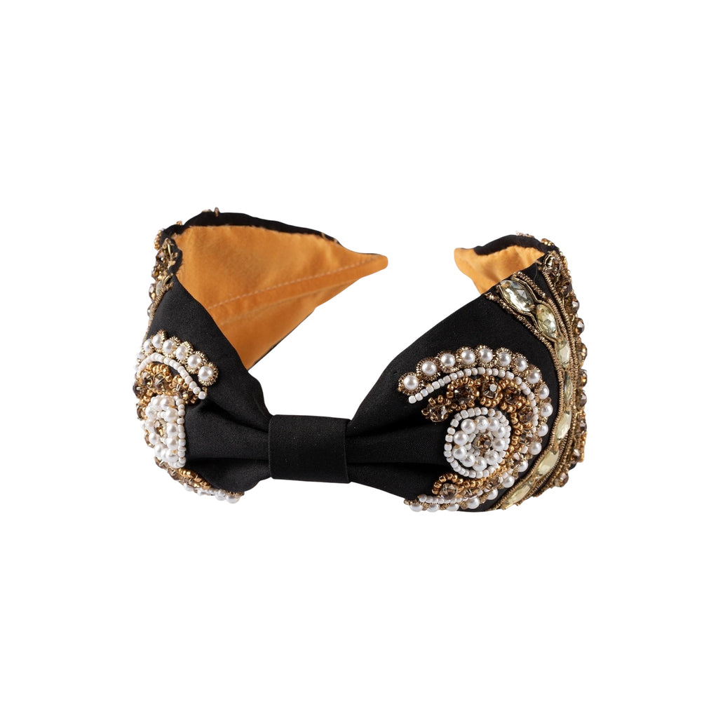 Perla Embroidered Women Headband – Image 2 | JOYCO