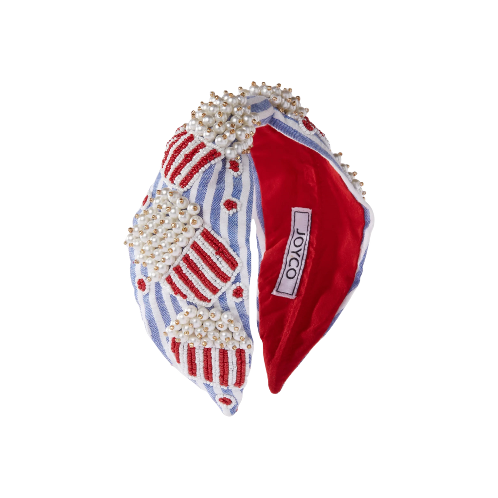 Popcorn Embroidered Women Headband | JOYCO Handmade Women Headband