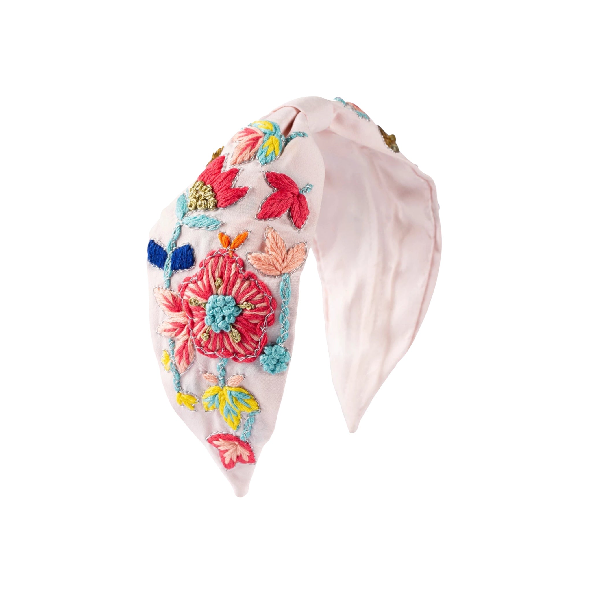 Florenza Floral Pattern Women Headband – Front View | JOYCO