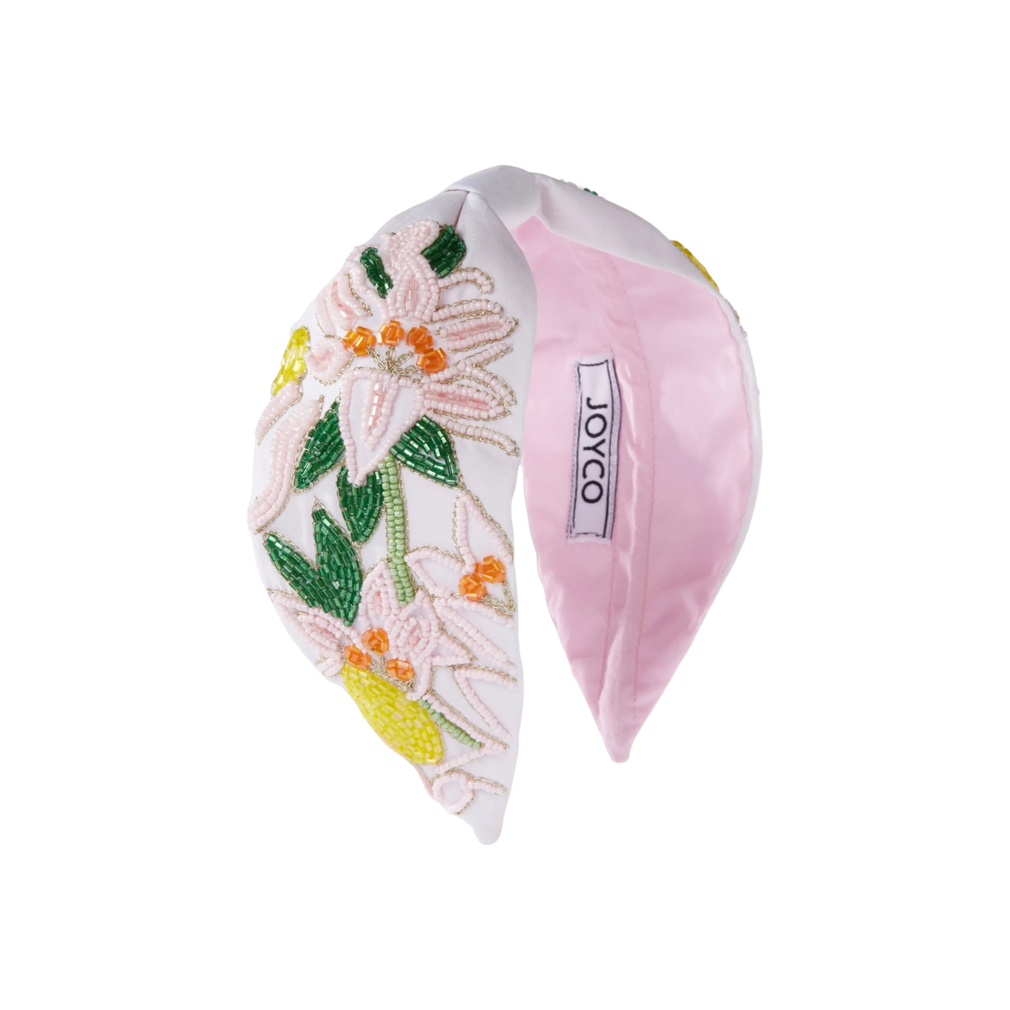 Bellini Green Embroidered Women Headband | JOYCO Handmade Women Headband