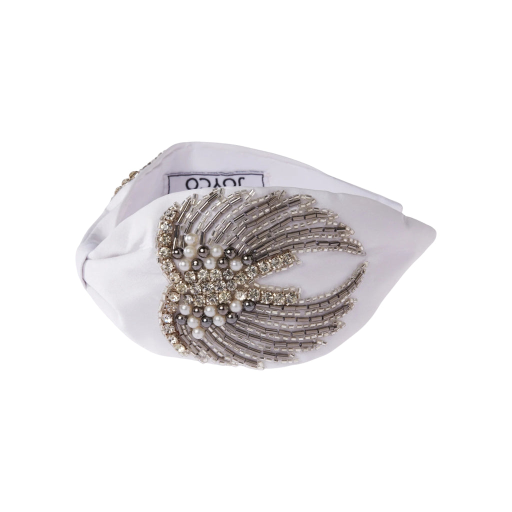 Angelo White Women Headband – Image 2 | JOYCO