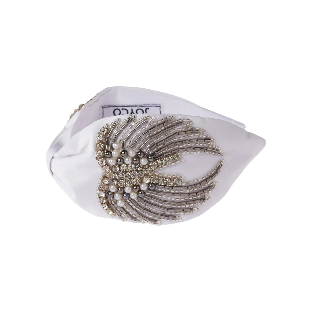 Angelo White Women Headband