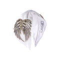 Angelo White Women Headband – Front View | JOYCO