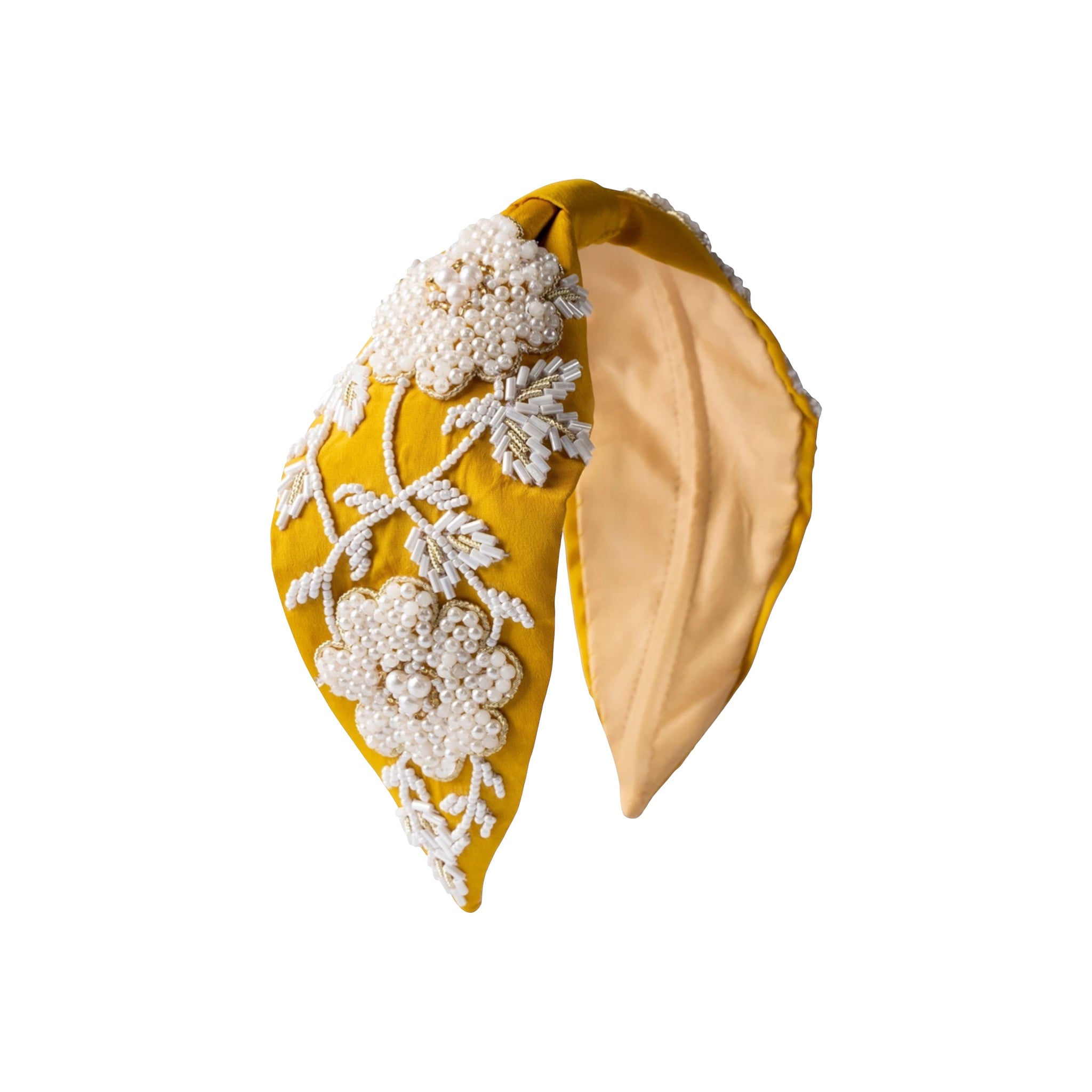 Alessia Embroidered Women Headband – Front View | JOYCO